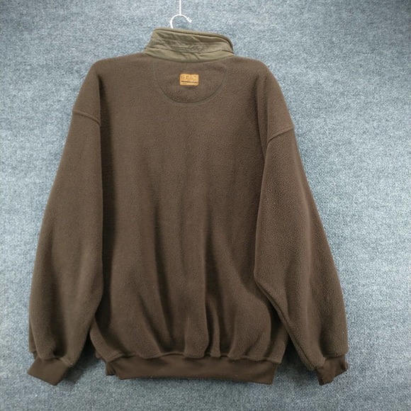 Gear For Sports Men's 1/4 Zip Fleece Jacket Brown M University Of Montana - Picture 5 of 12